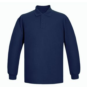 Polera Piqué Manga Larga Nacional