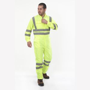 Overol Alta Visibilidad Amarillo Flúor